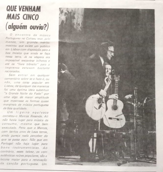 José Afonso	- - -		Musicalíssimo - nr. 75	- - - - -	Jornal