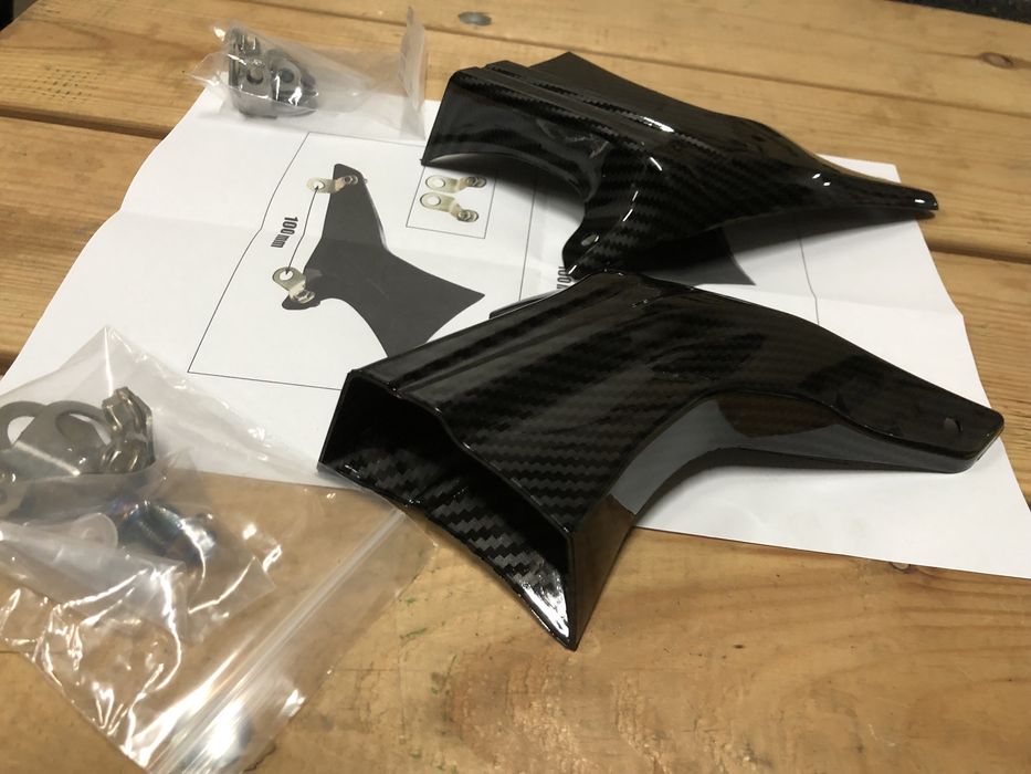 Kanały Chłodzenie Hamulców Przód Układ Chłodzenia Powietrzem Wloty