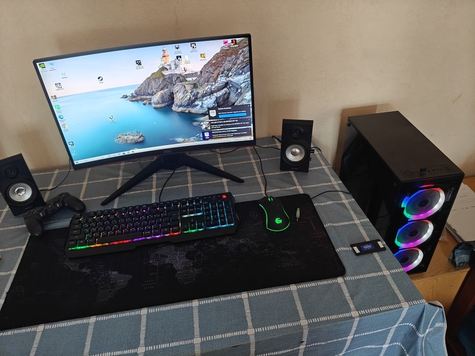 Продам ігровий ПК, GTX 1070 , xeon e 5 2670 v3 ,16 gb gddr 4 ,1 tb ssd