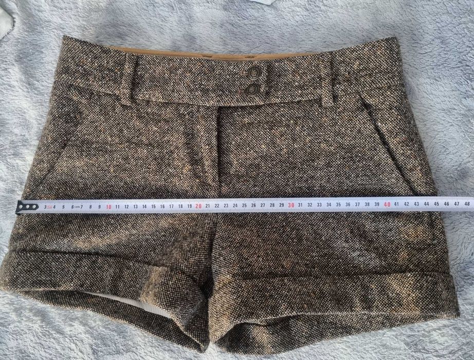 Tweedowe spodenki damskie Tommy Hilfiger