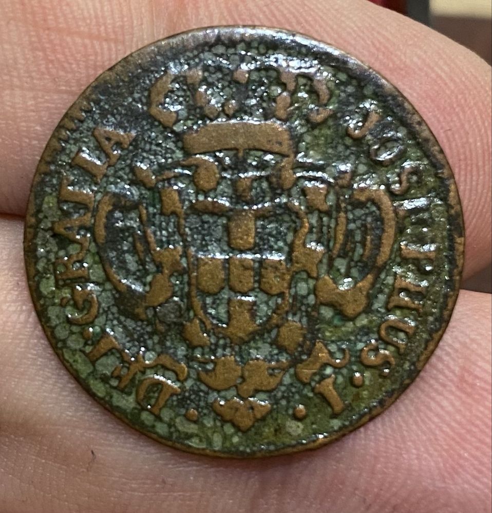 Moeda III Reis D JOSE I - 1764