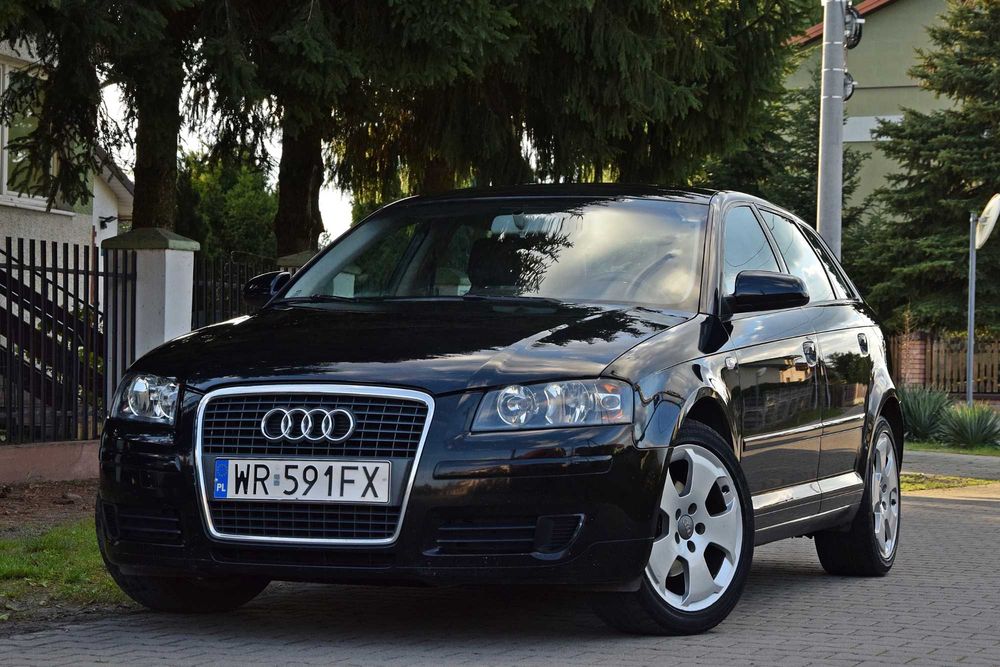 AUDI A3 8P SPORTBACK 1.9 TDI 105KM Klimatyzacja Elektryka 2008 ROK!