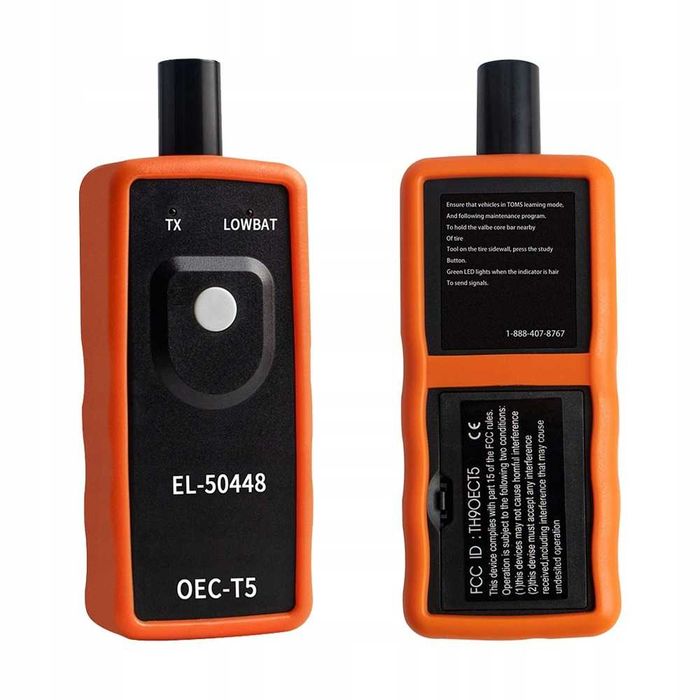 Programator TPMS EL-50448 aktywator czujników Opel Chevrolet + BATERIA
