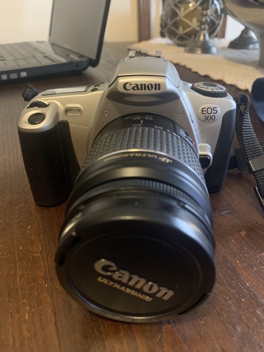 Cânon analógica canon EOS 300 Sem marcas de desgaste