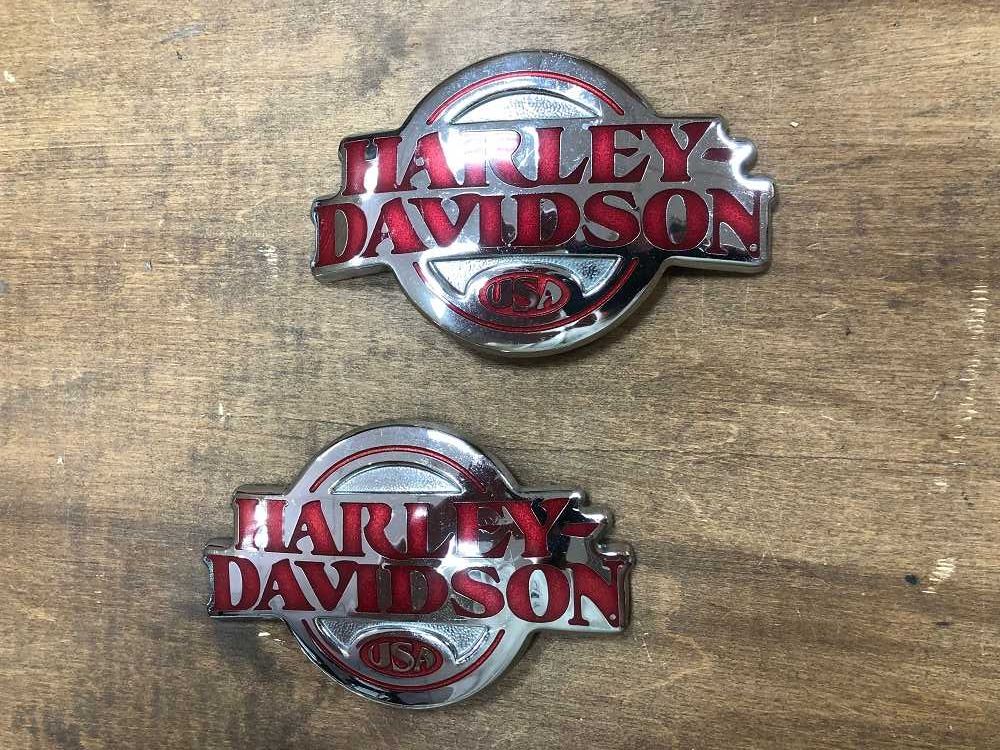 Шильдики-логотипы  на топливный бак для мотоциклов Harley-Davidson