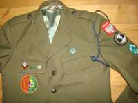 Naszywki i odznaki z bluzą instruktorską lata 80-90te XXw.