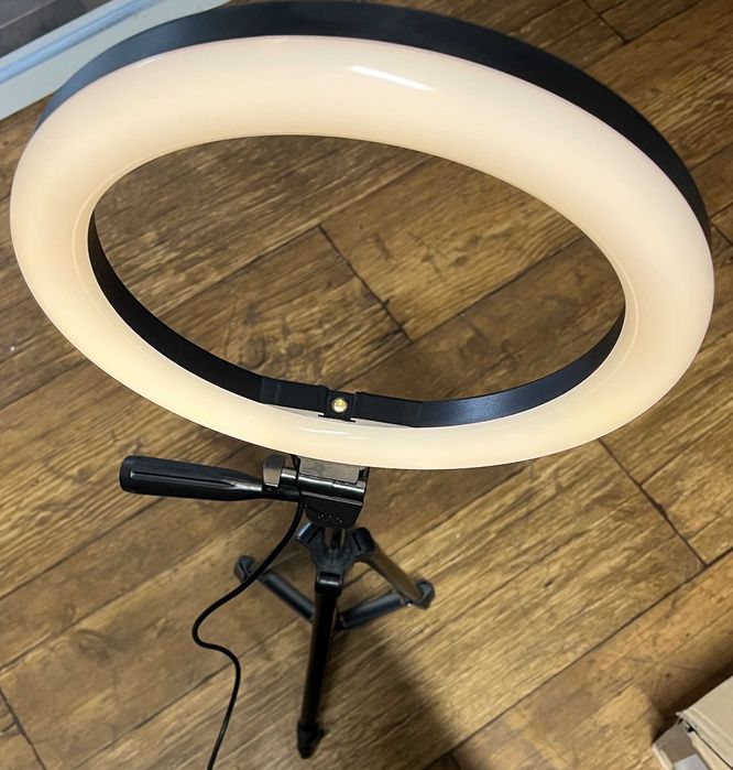 Lampa pierścieniowa RING LED ze statywem zdjęcia, filmy, selfie kolor