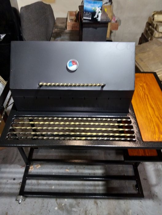 Мангал 4мм з кришкою