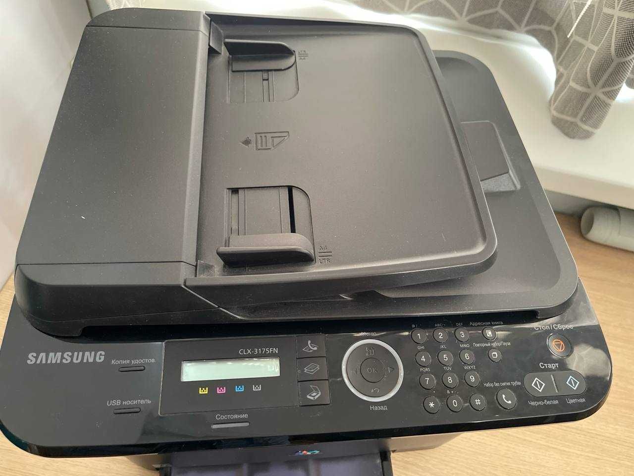 МФУ Samsung Color Laser Printer CLX-3175FN Принтер Сканер Ксерокс