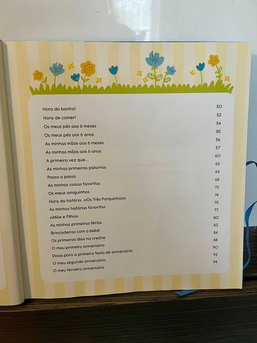 Livro de Registo - "Quando eu era pequenino" - Como Novo