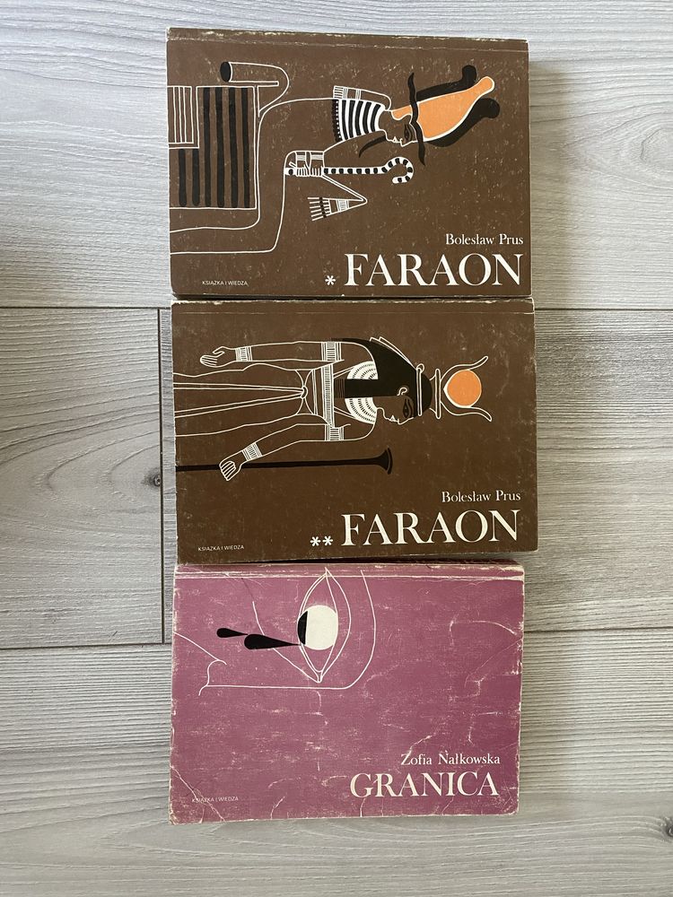 Faraon - Bolesław Prus i Granica - Zofia Nałkowska