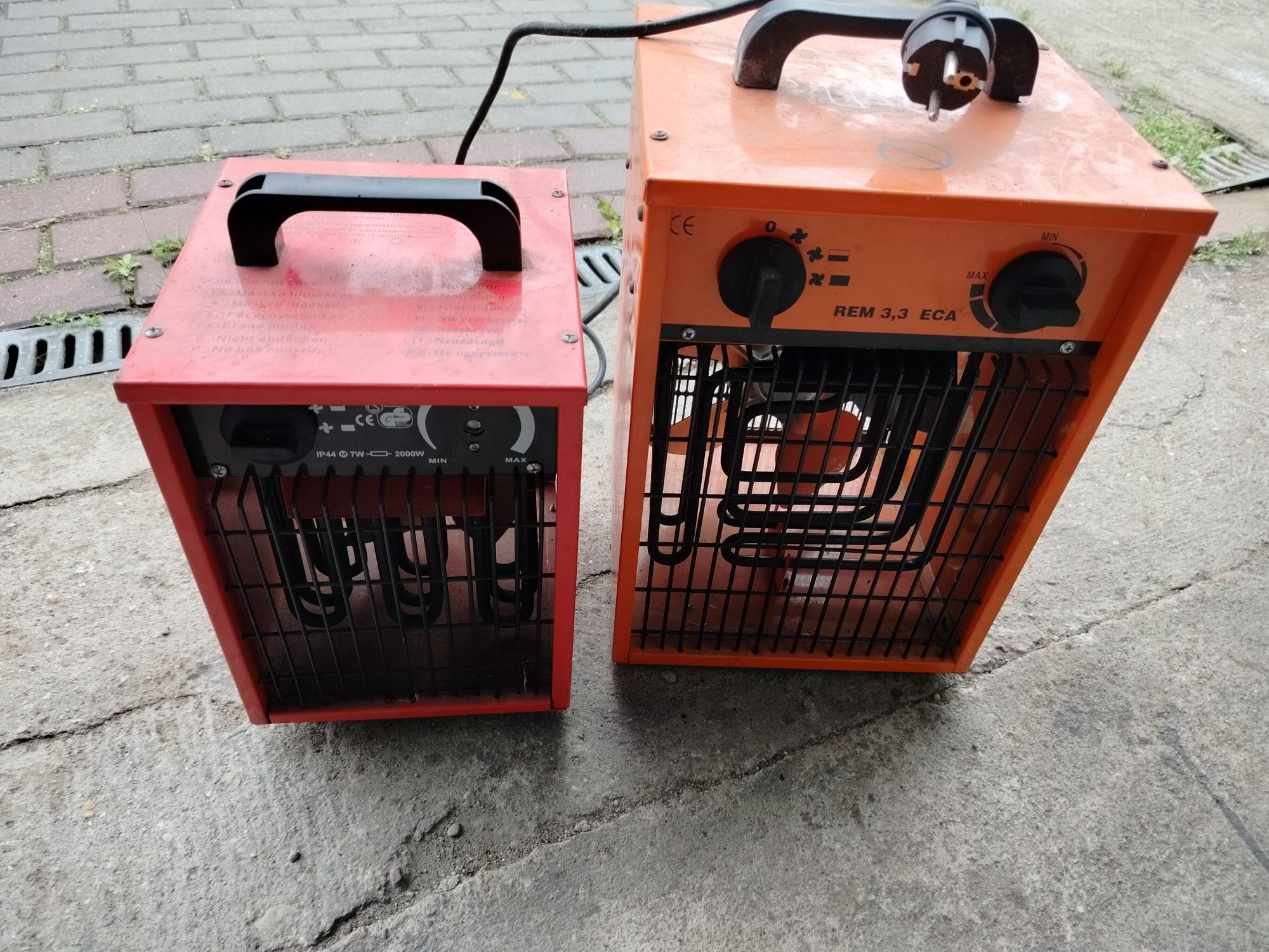 Nagrzewnica elektryczna 80 zł sztuka