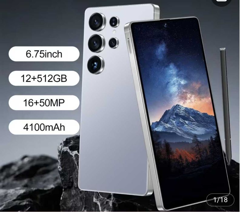 Смартфон S25 5G 12 ГБ + 512 ГБ, бізнес -телефон з вбудованим стилусом!