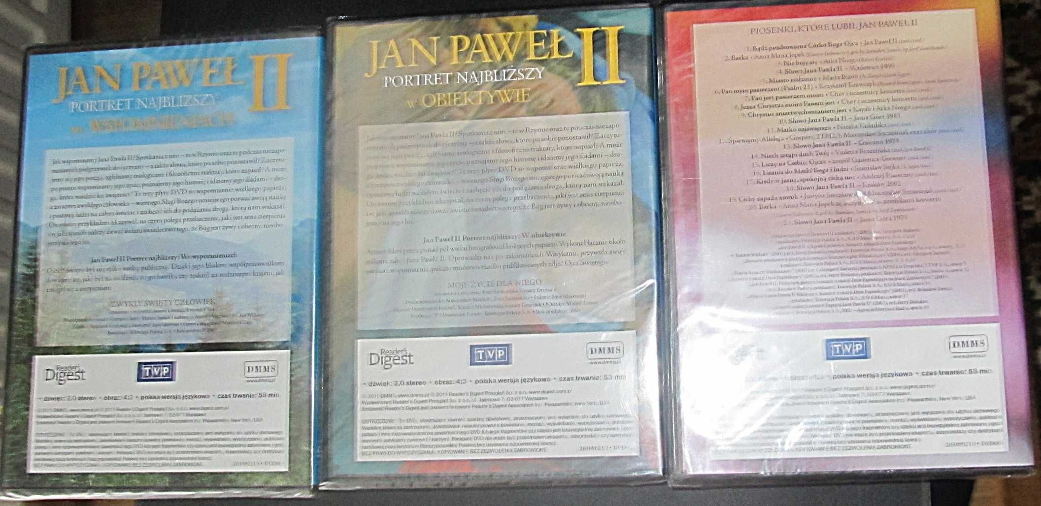 Jan Paweł II-gi Portret Najbliższy 3xDVD