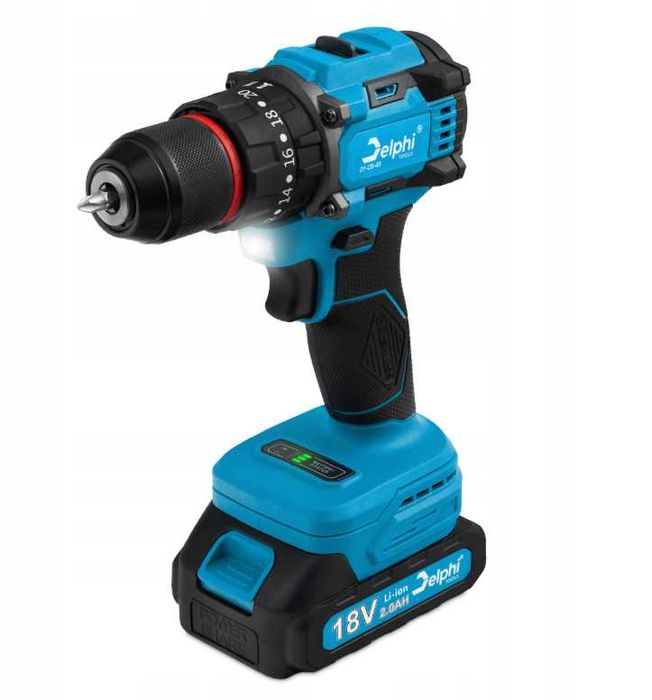 Wiertarko Wkrętarka Akumulatorowa Udarowa Wkrętak x2 Aku - WYPRZEDAŻ