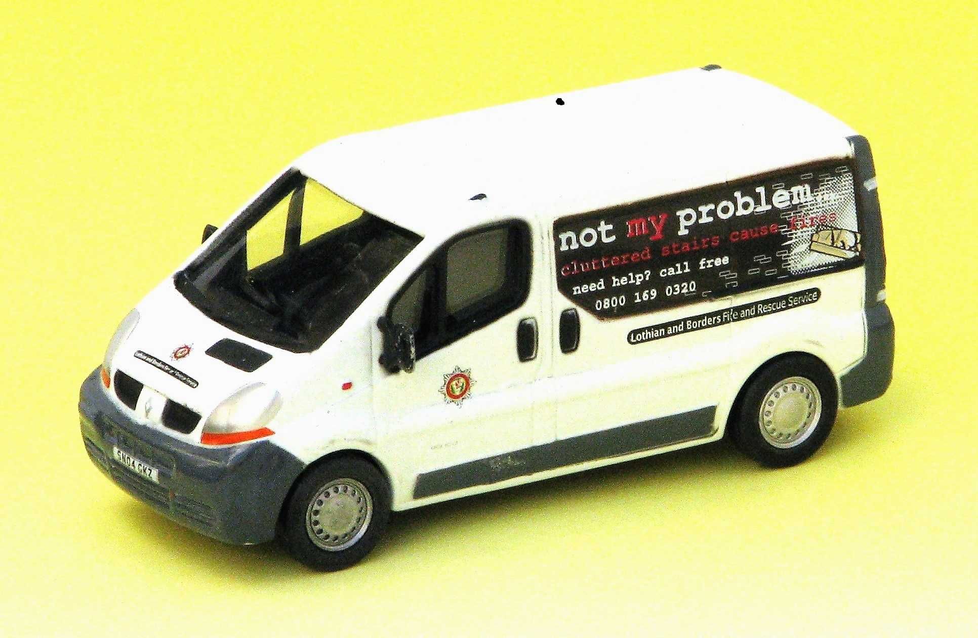 Carro de bombeiros Renault  Del Prado em miniatura