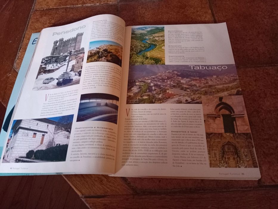 Portugal Turístico + Portugal Centro e Norte, revistas cultura e arte