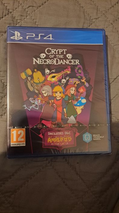 Jogo ps4 selado crypt of the necrodancer