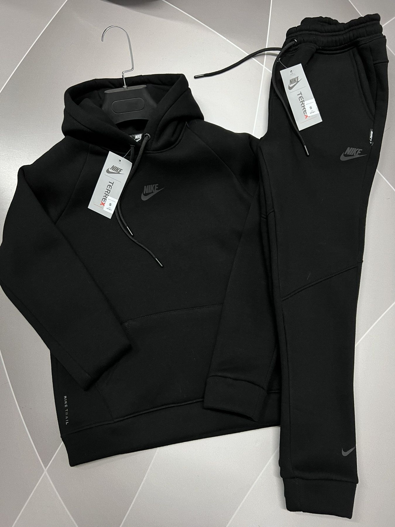 Костюм спортивный мужской на флисе Nike, Puma, Under Armour