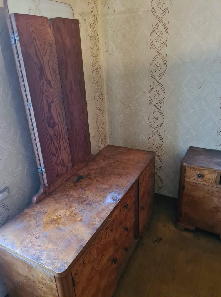 Komplet mebli z lat 50, retro, PRL