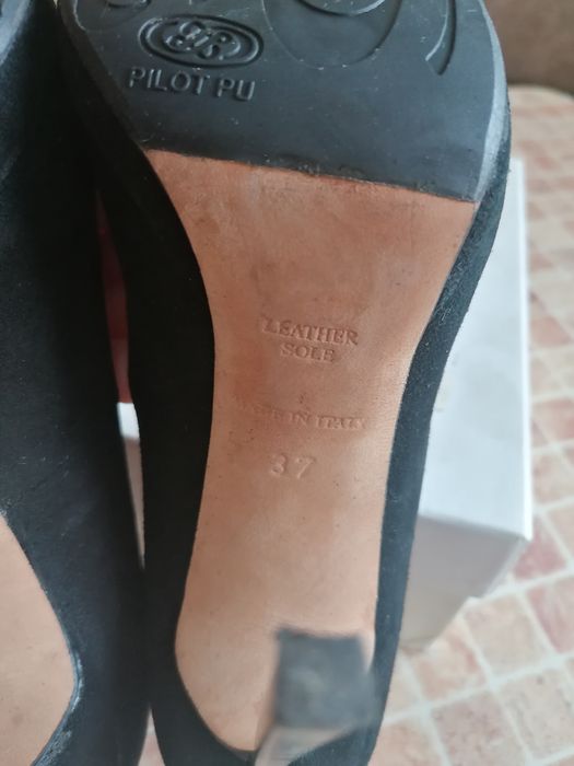 Туфлі лодочки на шпильці, замш, Casadei, 37 р.