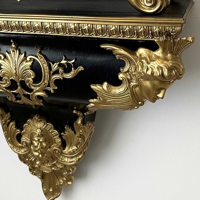 Francuski zegar Boulle Napoleon II, oryginalny z ok. 1860 roku