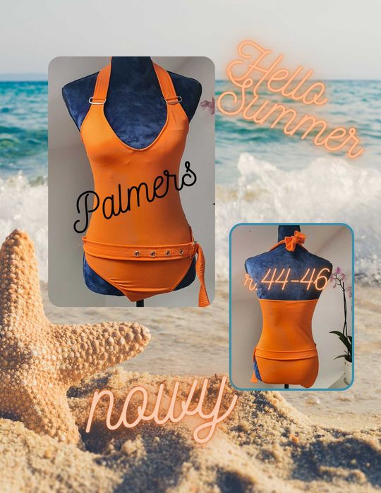 Jednoczęściowy strój kąpielowy Palmers r.44-46
