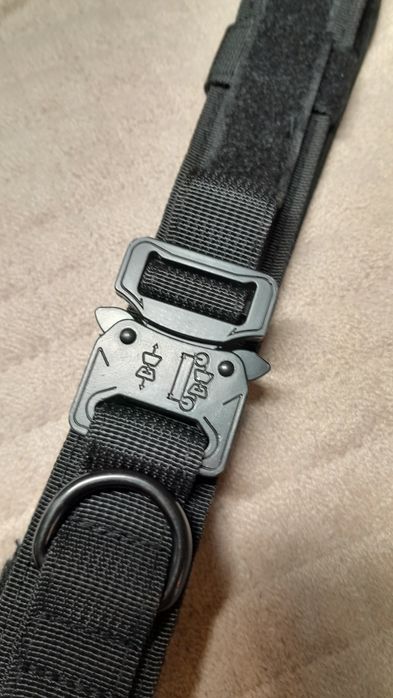 Obroża dla dużego psa XL czarna