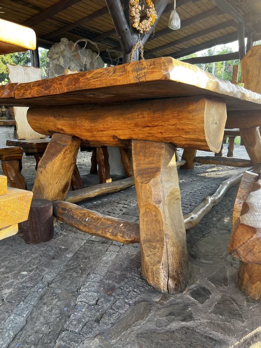 Debowe meble ogrodowe