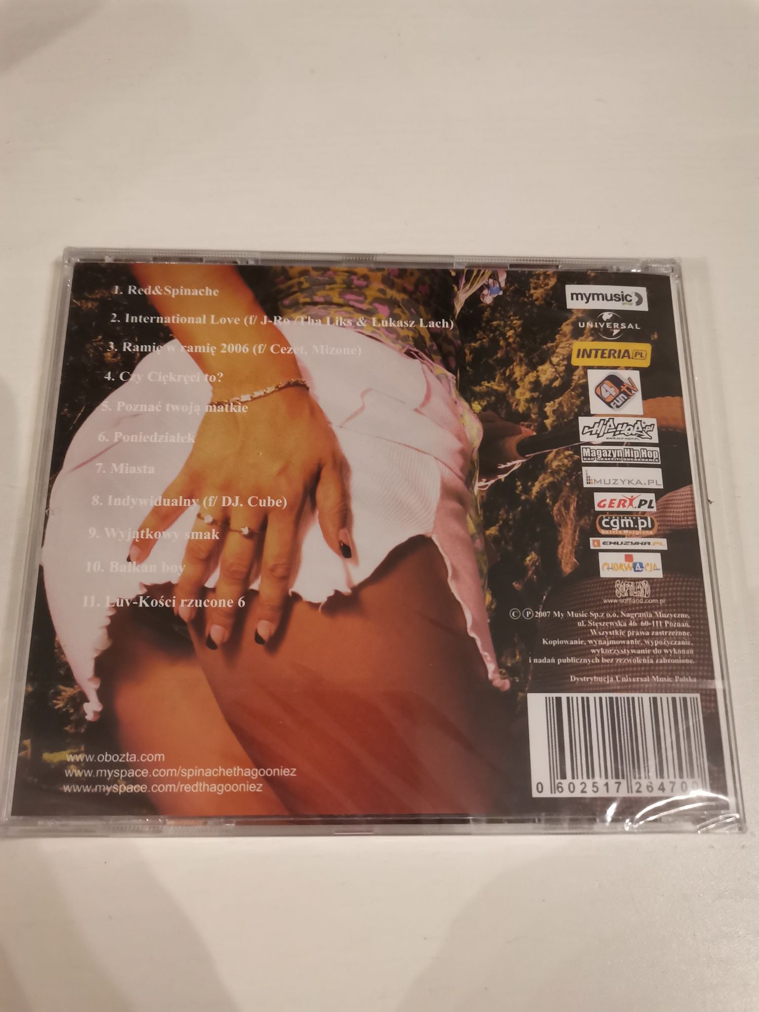 Red & Spinache - 8 rano folia CD