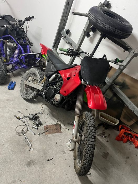 Kawasaki kx 80 com motor dt lc