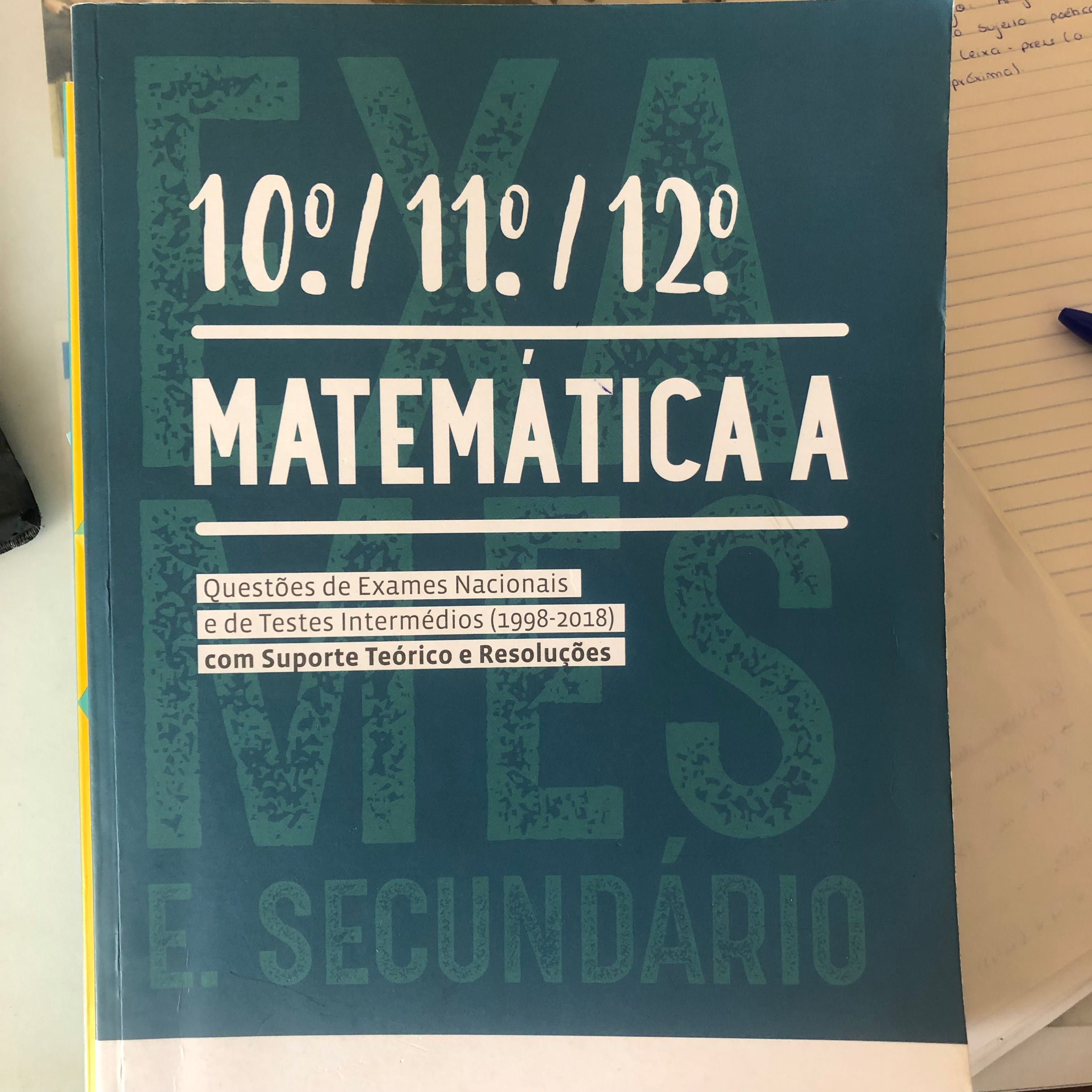 livros de exame de matemática