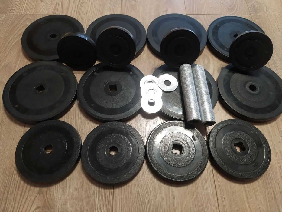 Продам гантелі 2*12 =24кг/ 2*10=20кг Ціна 2750/2700грн