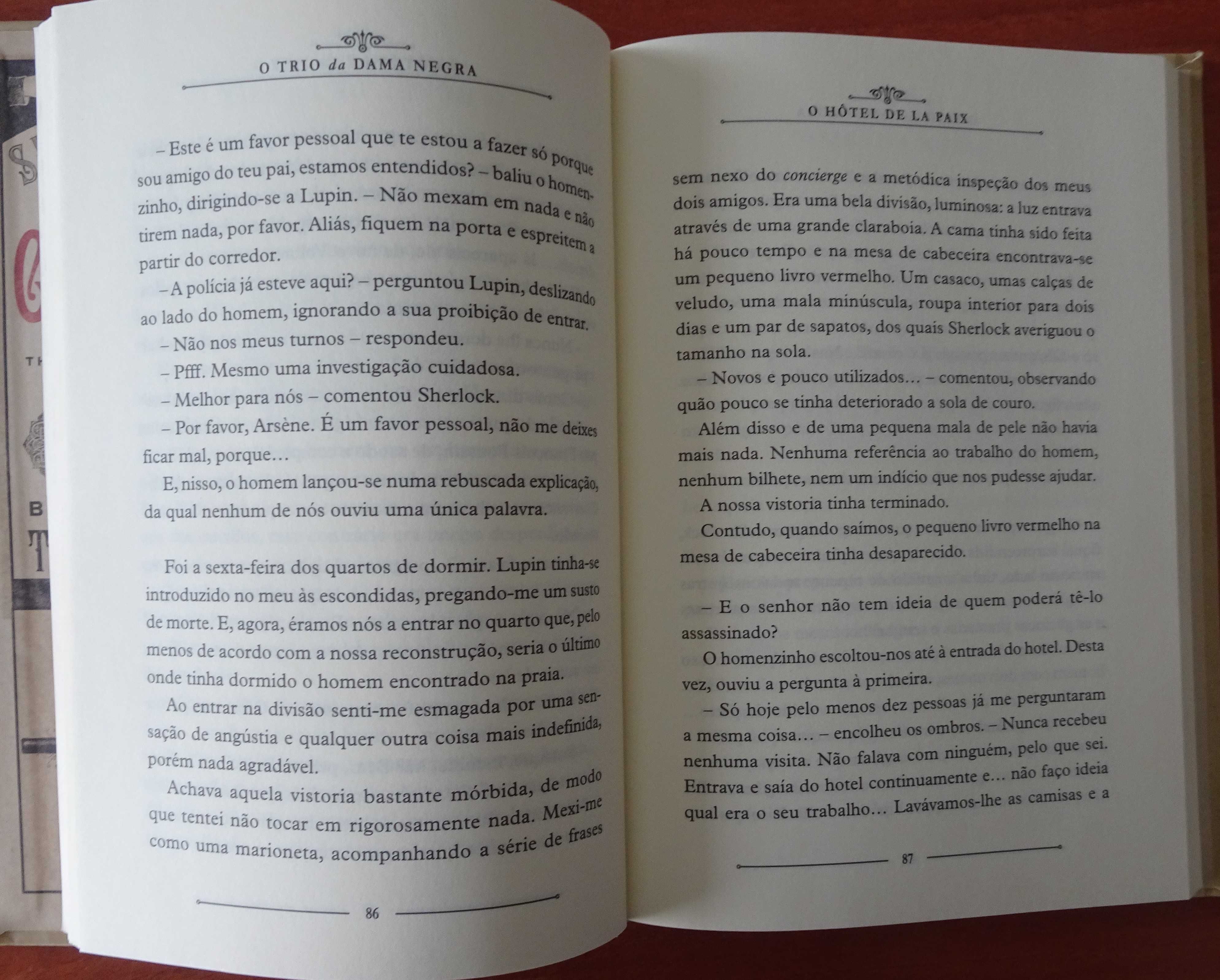 Sherlock Lupin & Eu - O Trio da Dama Negra de Irene Adler