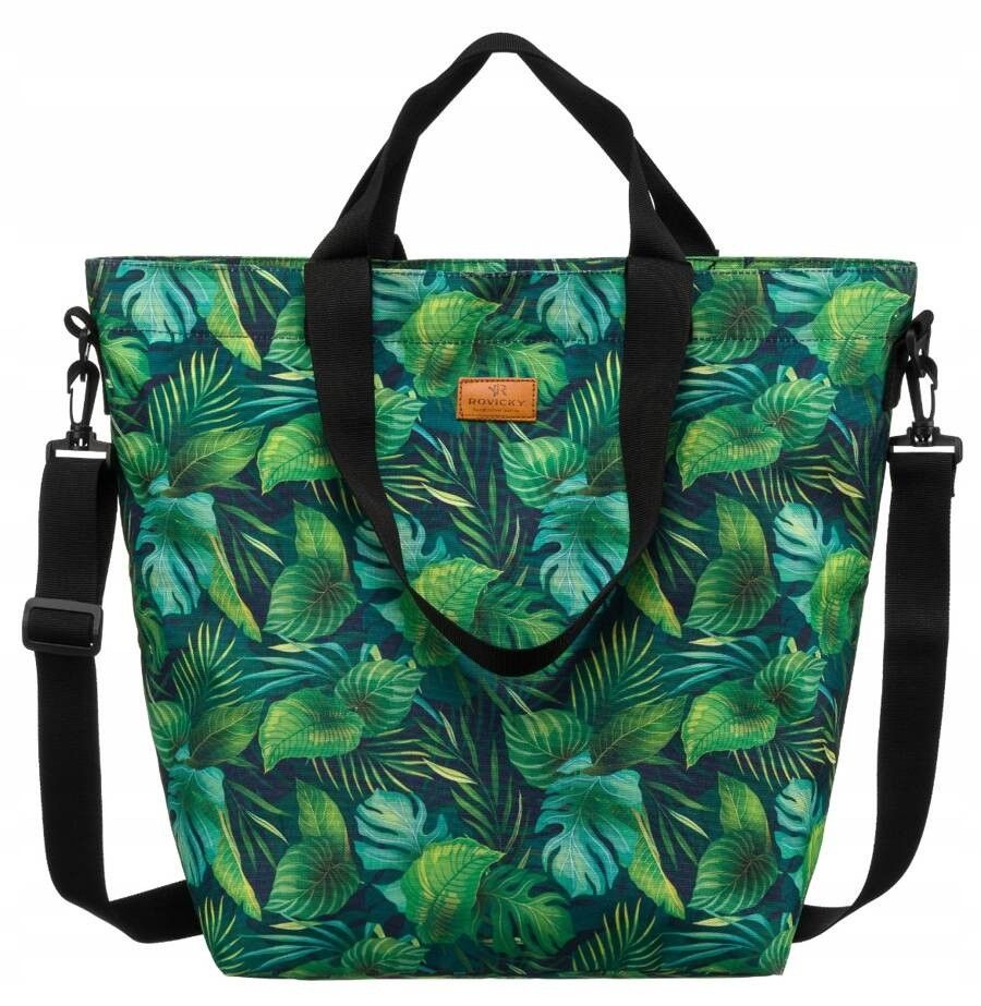 wygodny shopper damski z poliestru - rovicky