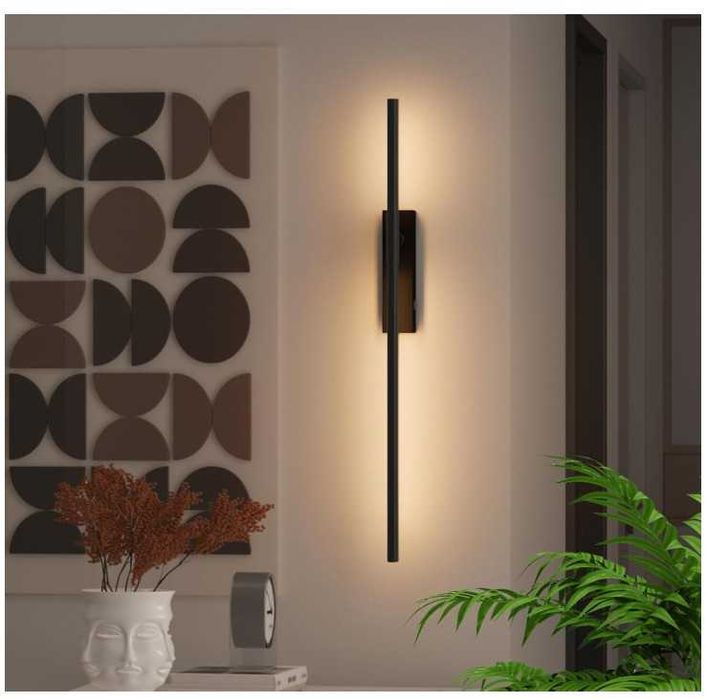 Bezprzewodowy lampa czarna 83cm 5000mAh Coinmit