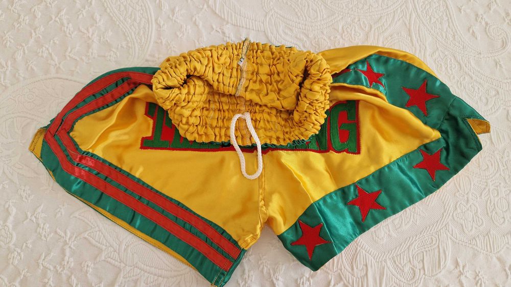 Calções desportivos Muaythai, tamanho M