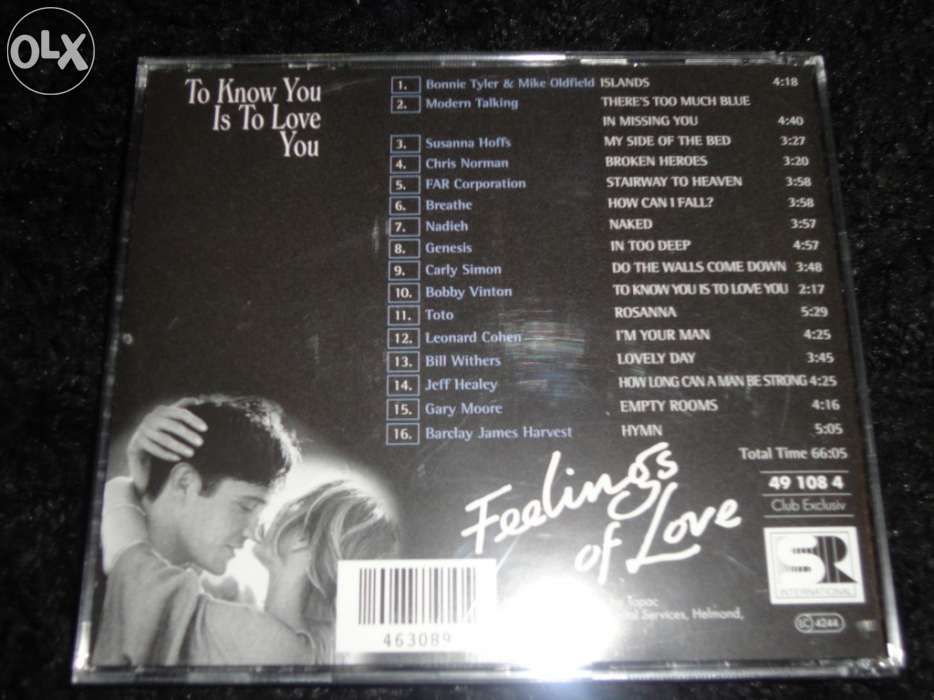 CD's Feelings Of Love