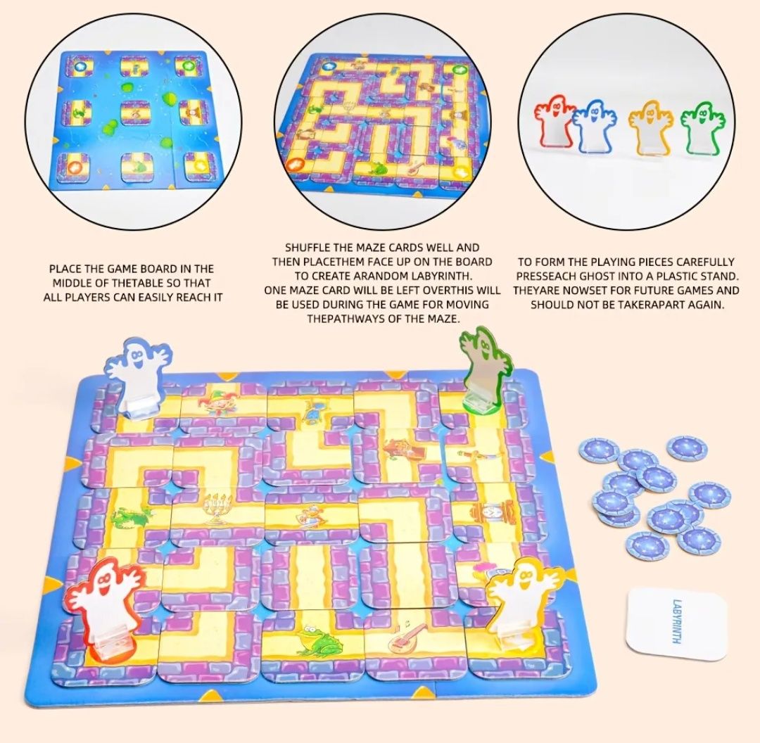 Дитяча гра "Лабіринт" (аналог Ravensburger Labyrinth)