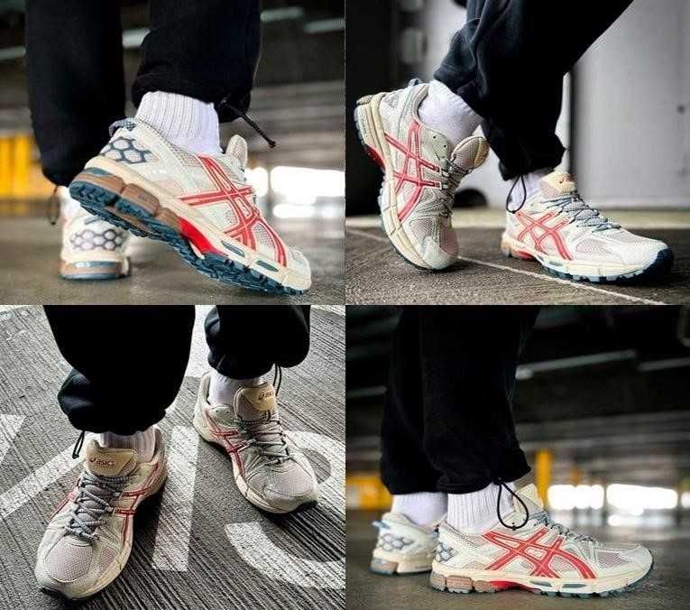 Мужские кроссовки Asics Gel-Kahana 8 Beige Red 41-45 асикс кахана