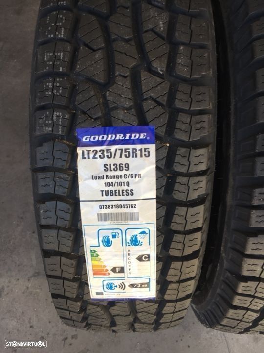 2 pneus novos goodride 235-75r15 - entrega grátis