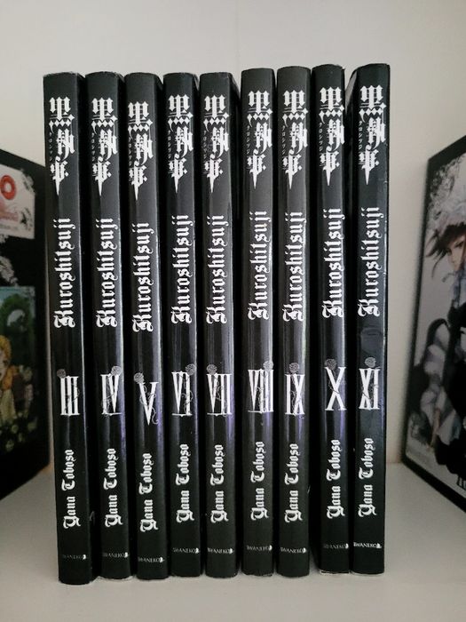 Kuroshitsuji Black Butler Mroczny Kamerdyner tomy 3-11
