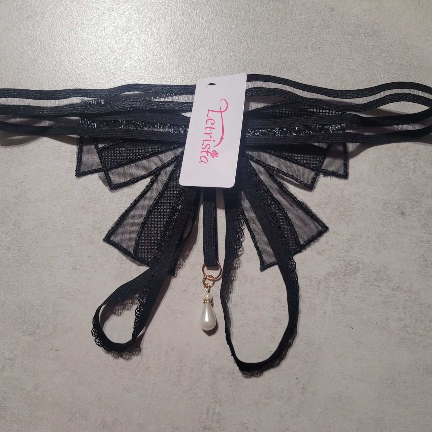 Stringi Czarne  S/M