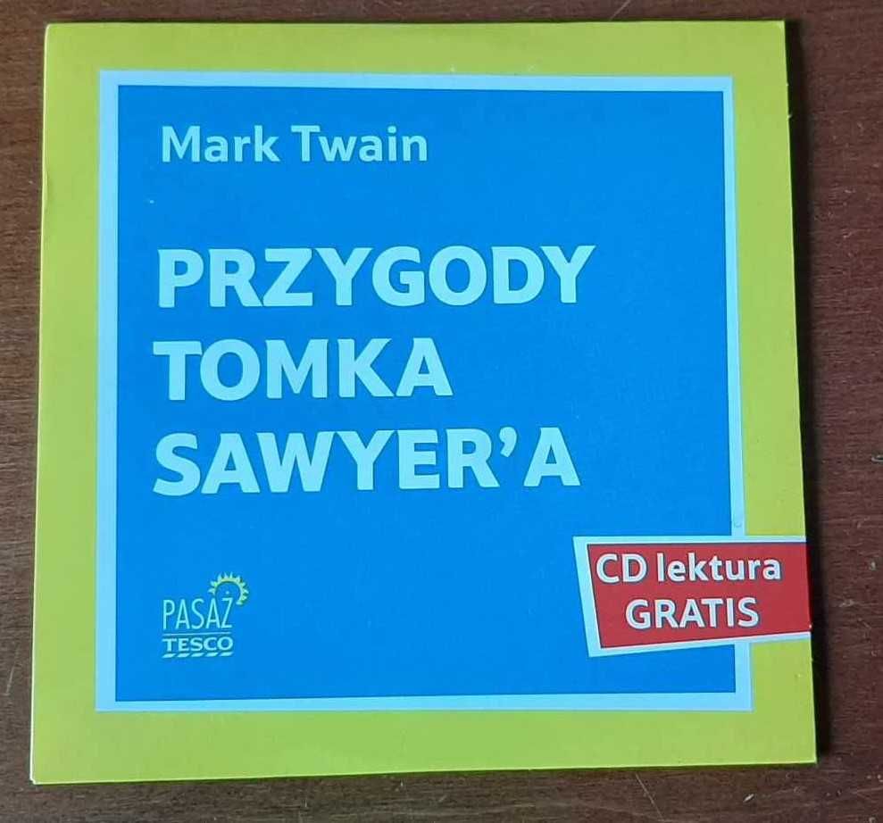 Płyta CD - audiobook - lektura - Mark Twain - Przygody Tomka Sawyera