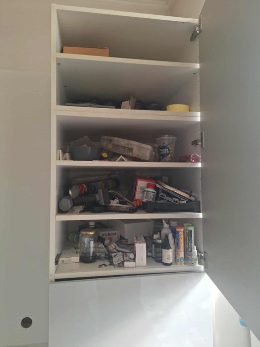 Szafka wysoka Ikea metod ringhult jasny szary