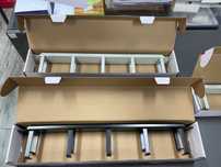 Organizator kabli RACK 19" 1U metalowy szary/czarny NEKU