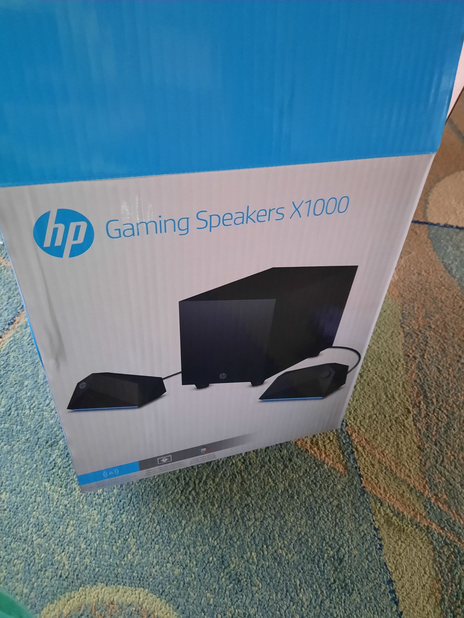 Głośniki hp x1000 gaming series