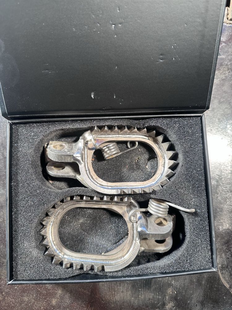 Podnóżki Twenty TiPeg Titanium / Tytanowe/ KTM/gas/husqvarna/sherco