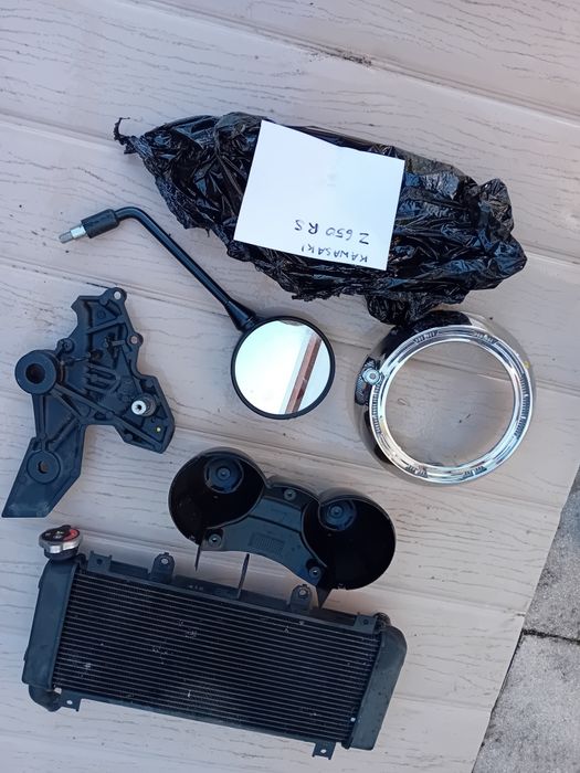 Kawasaki z650rs z650 rs Set lusterko chlodnica