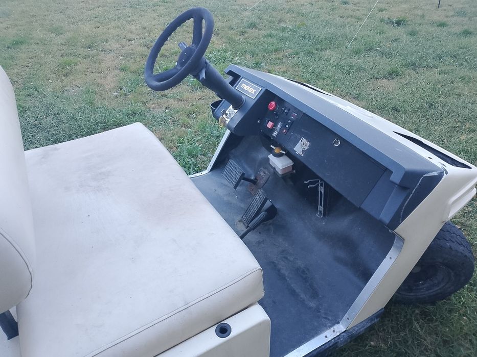 Melex wózek elektryczny 48v akumulatory Curtis 1204 skrzynia ładunkowa